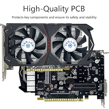グラフィックボード・グラボ・ビデオカード GTX1050ti lp Amazon | ZER-LON GTX 1050 Ti グラフィックカード デスクトップ